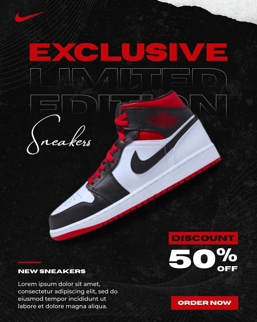 Modern sneakers brand website showcasing stylish footwear collection.